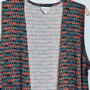 NWT Adorable‎ LuLaRoe Joy Split Side Duster Vest